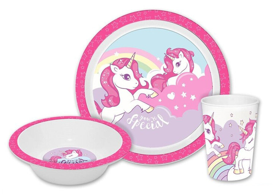 Еднорог Special dinner комплект, micro plastic комплект