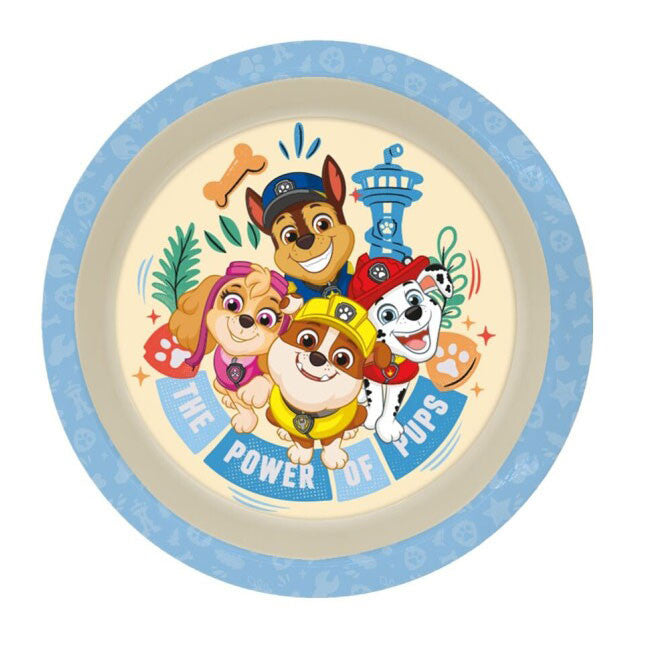 Пес патрул Future Leader plastic dinner plate