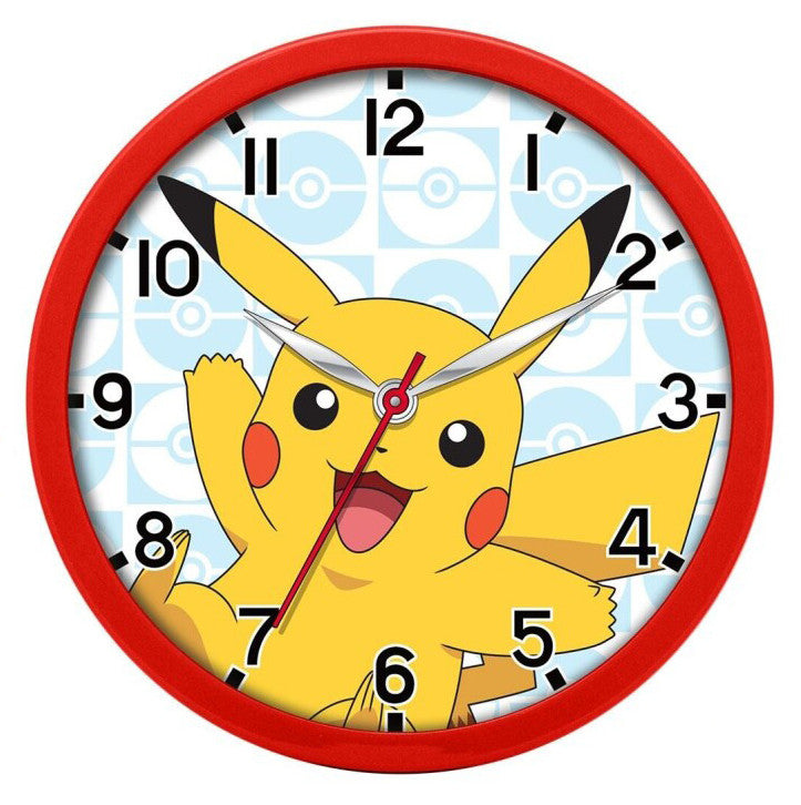 Покемон Pikachu wall clock 25 см