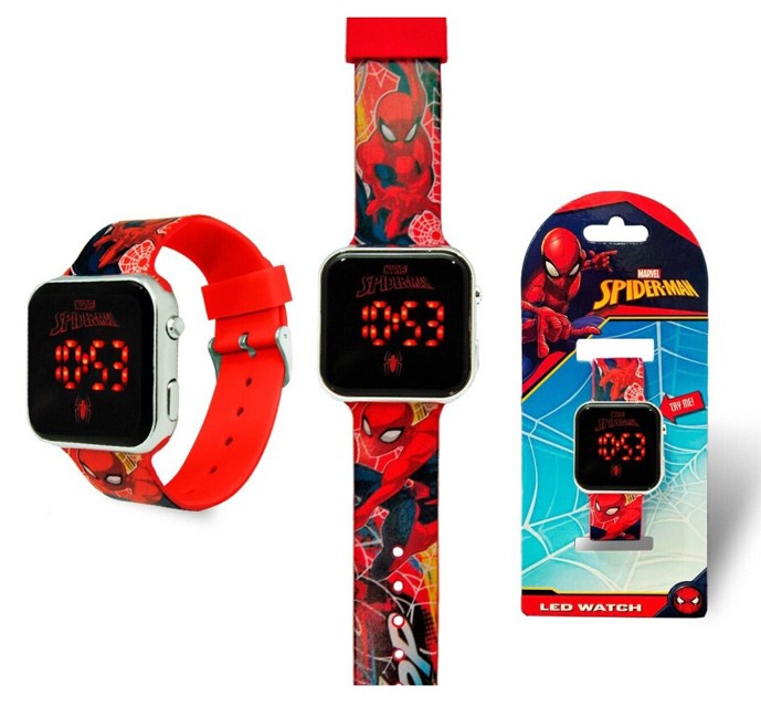 Спайдърмен Web-Slinger digital LED watch