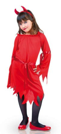 Дявол girl costume 5-7 години