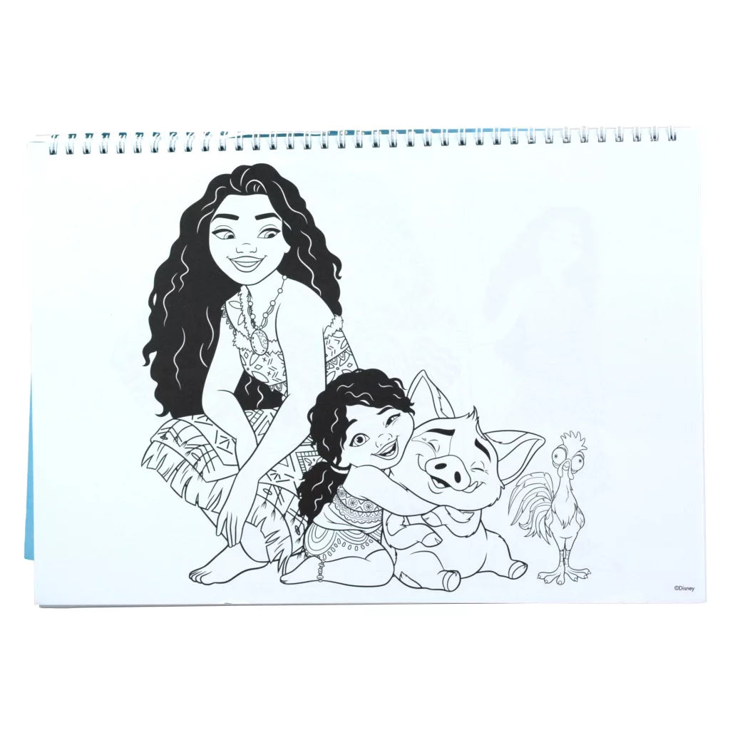 Страници за оцветяване Смелата Ваяна