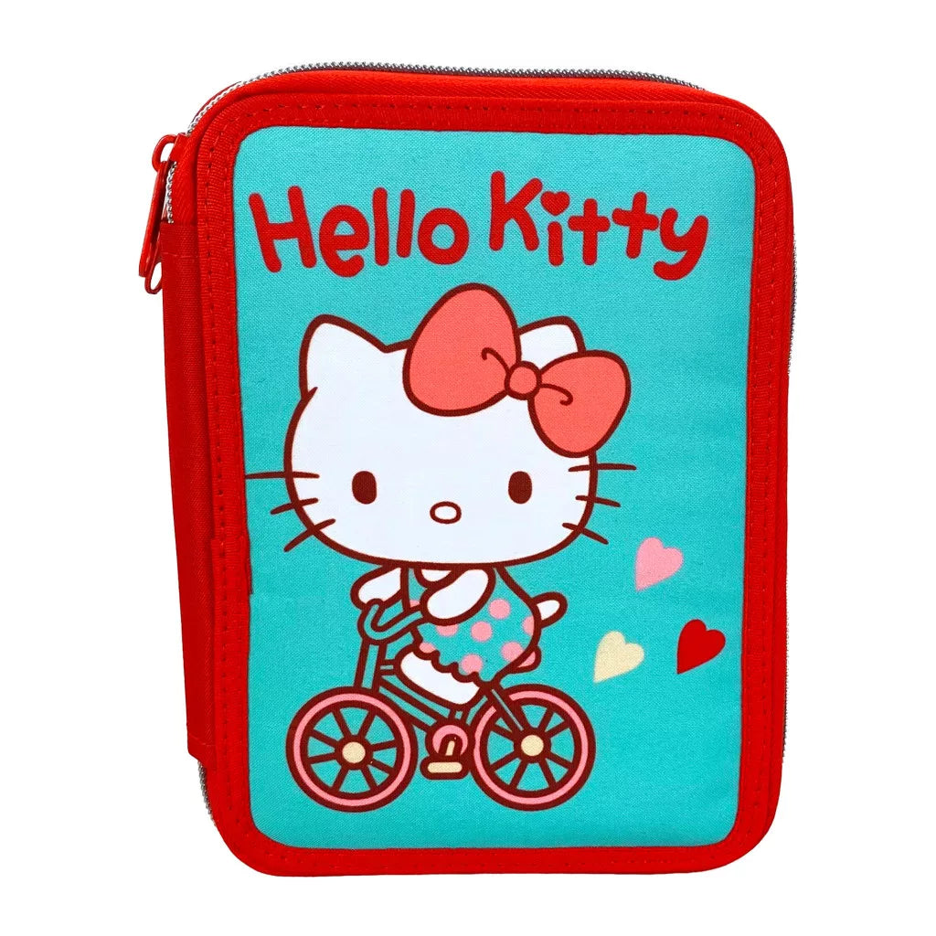 Пълен комплект Несесер за училище с принадлежности Хелоу Кити - Hello kitty
