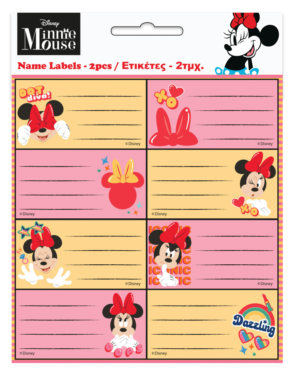 Дисни Мини Wink notebook label 16 pieces