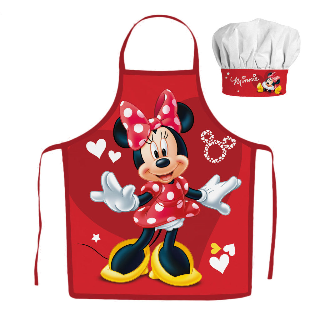 Дисни Мини Red Сърцеs комплект от две части детски apron комплект