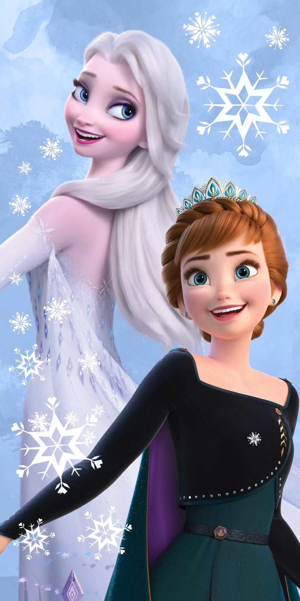 Плажна Кърпа хавлия Замръзналото Кралство Frozen