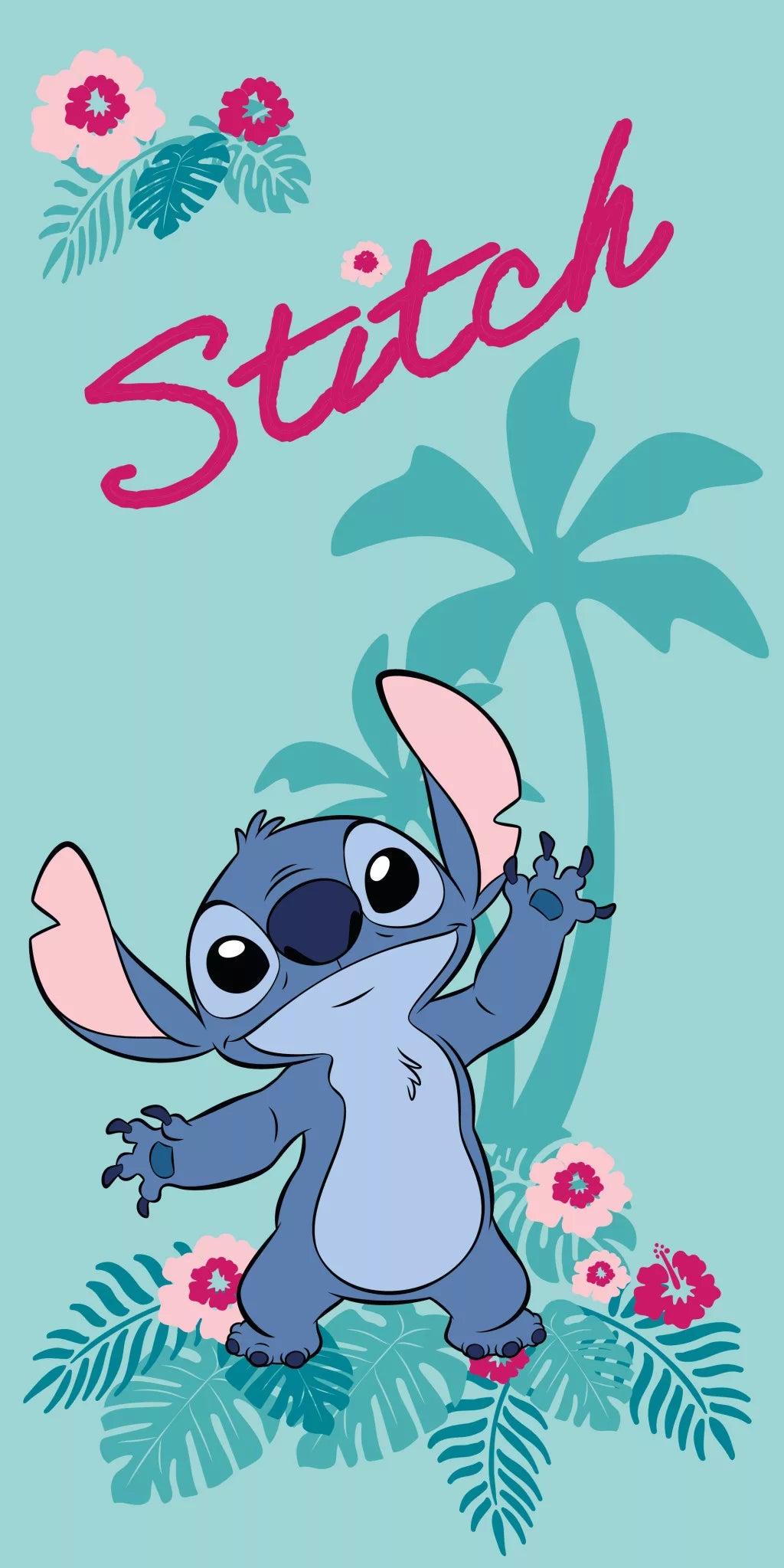 Плажна кърпа хавлия Лило и Стич Lilo and Stitch Disney