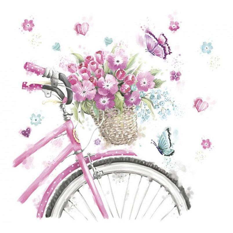 Цвят Basket Bicycle napkin комплект от 20 33x33 см