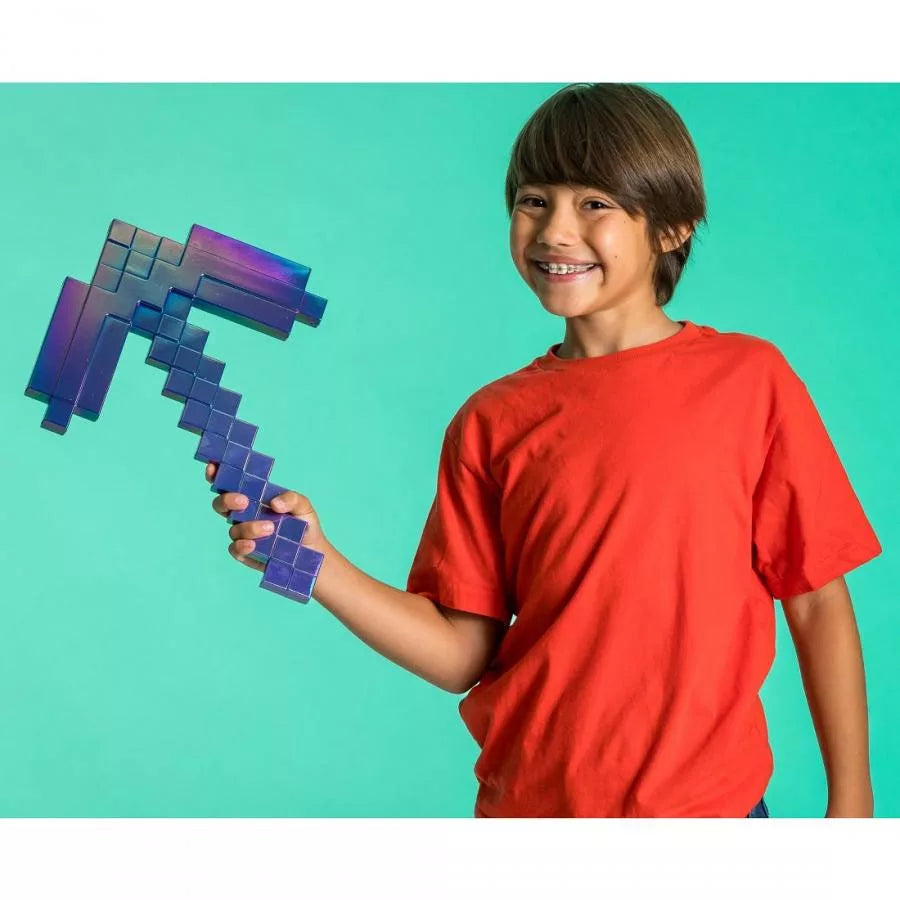 minecraft iridescent pickaxe kirka
