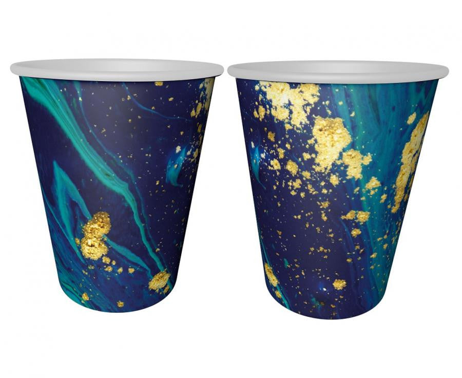 Цвят Midnight Син Син paper cup 6 части 240 ml