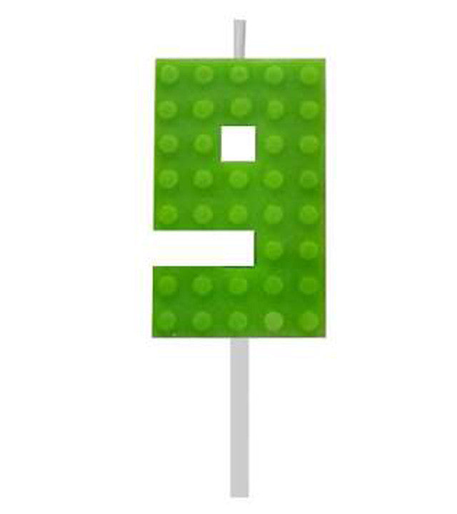 Blocks Green Blocks Building Block Green Cake Candle Номер 9