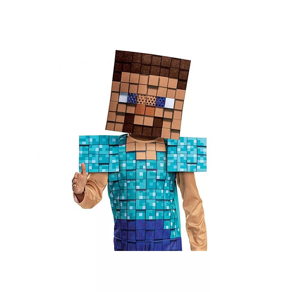 kostium minecraft steve