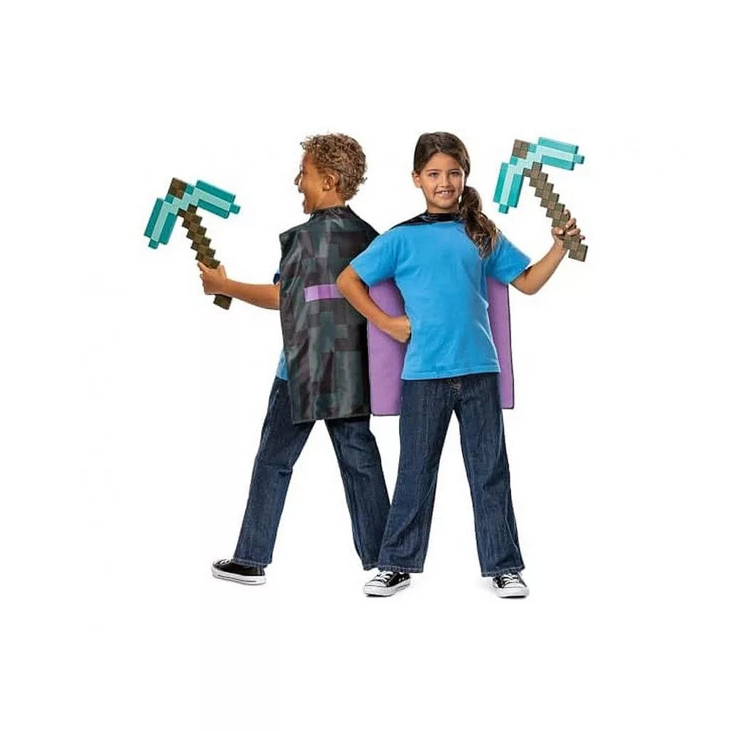 kostium minecraft komplekt nametalo i kirka minecraft