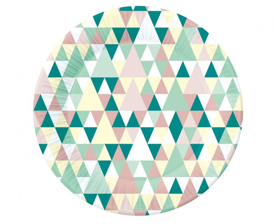 Цвят Green Joy пластамасова чиния 6 части 18 см