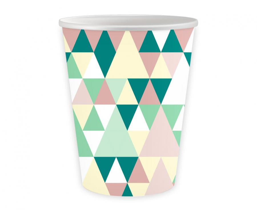 Парти Green Joy Colorful paper cup 6 части 250 ml