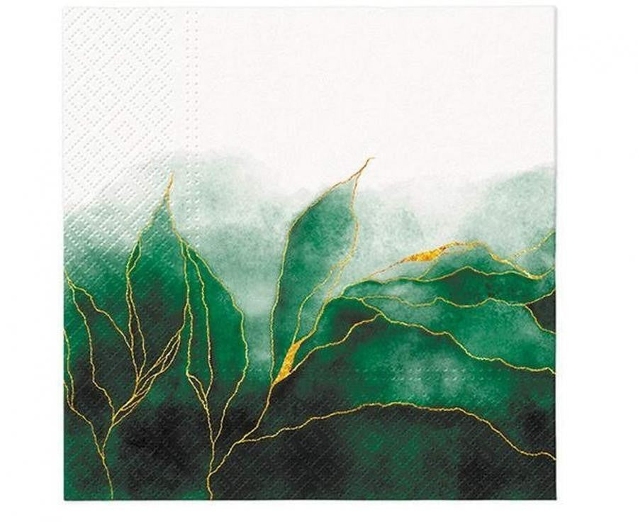 Цвят Green Dream Green Napkin 20 части 33x33 см