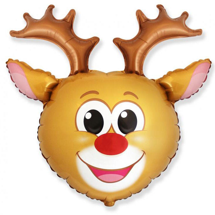 Reindeer Red Nose фолио балон 72 см (WP)