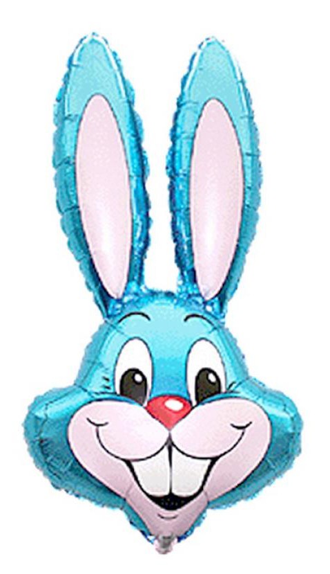 Заек Син Син Head Фолиев балон 90 см
