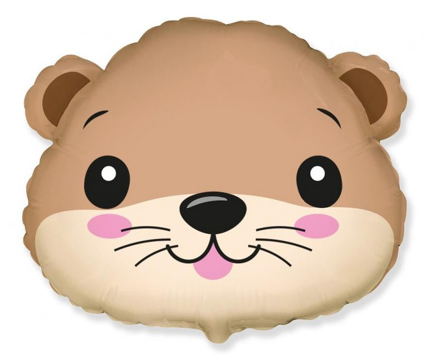 Животни Smile Otter Фолиев балон 63 см (WP)