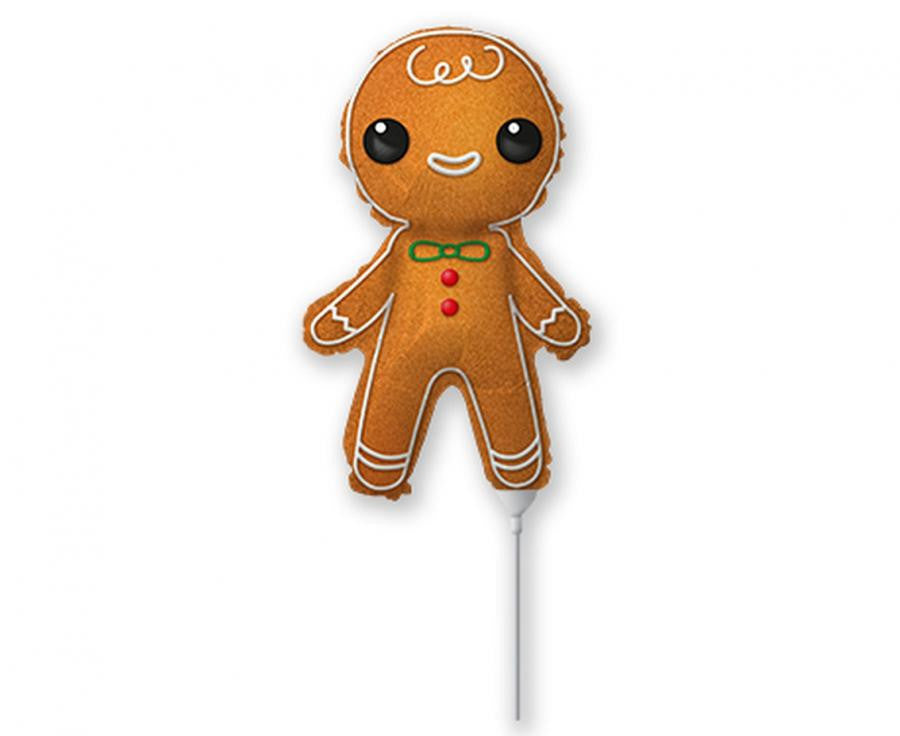 Коледа Gingerbread Gingerbread Фолиев балон 36 см (WP)