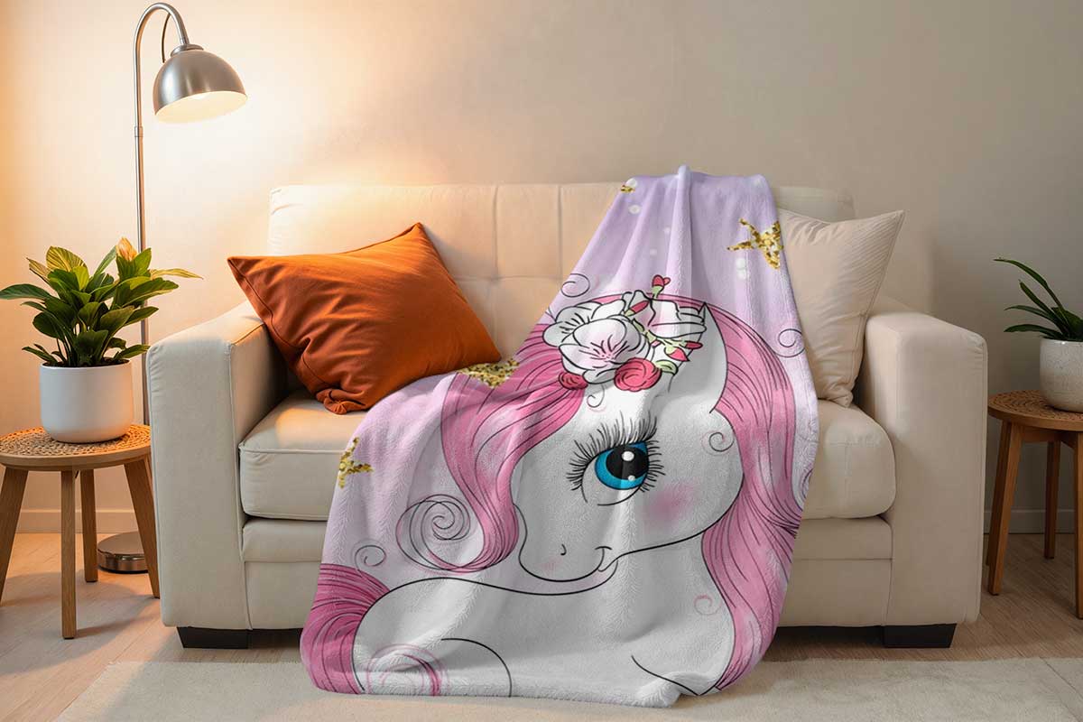Поларено Одеяло Еднорог