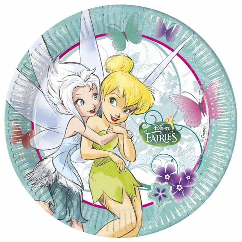 Дисни Tinker Bell Fairyland пластамасова чиния 8 части 23 см