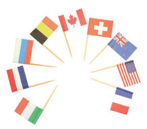 Храна Flag Decorative Stick 24 части