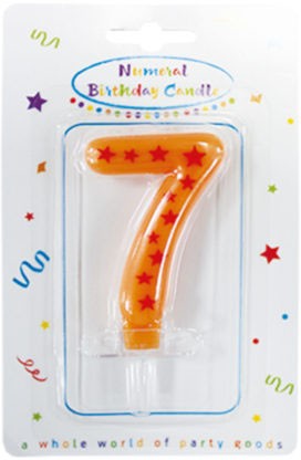 Цвят cake candle, число candle 7