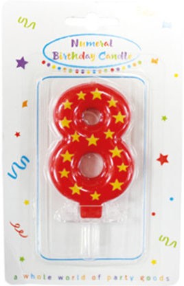 Цвят рожден ден candle, число candle 8