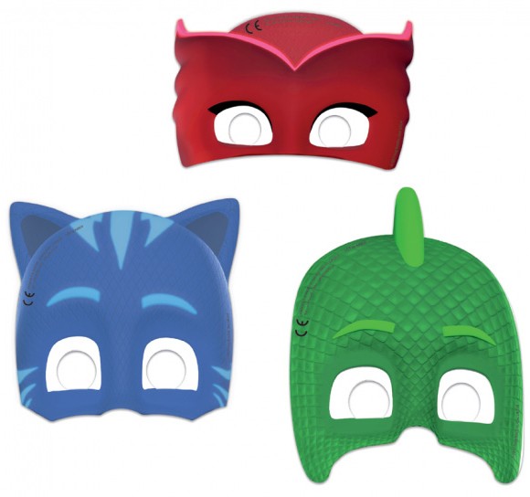PJ Masks Trio mask, 6-pack