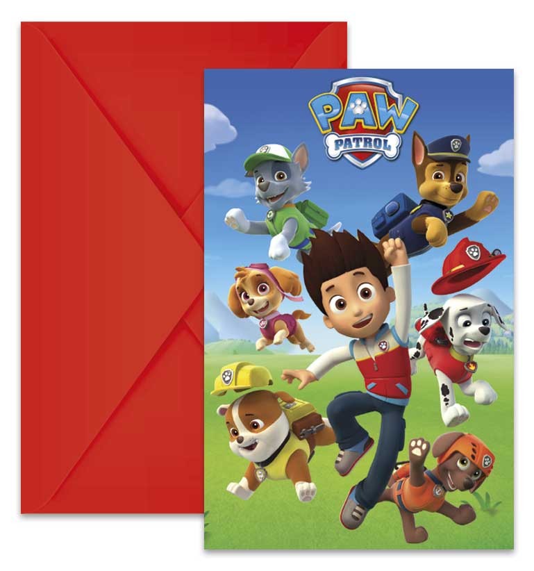 pokana za rojden den praznik pes patrul paw patrol