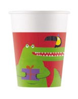 Крокодил Croco paper cup 8 части 200 ml