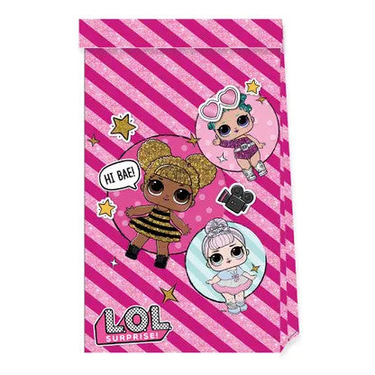 LOL Surprise Хартиени Парти Чантички - Подаръчни, 4бр