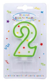 Цвят рожден ден candle, число candle 2
