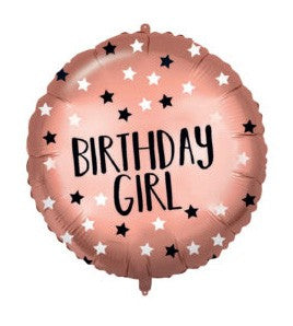 Честит Рожден ден Роза G Рожден ден Girl фолио балон 46 см