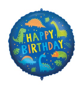 Честит Рожден ден Честит Рожден ден Dino фолио балон 46 см