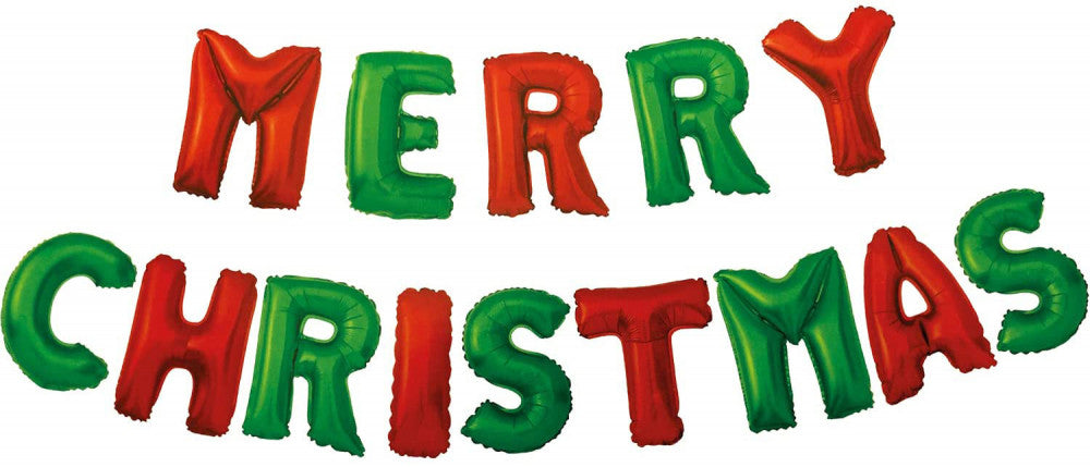 Коледа Merry Коледа фолио балон 360 см