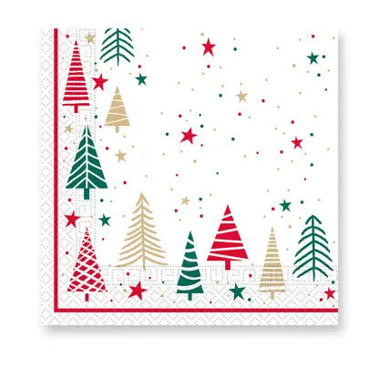 Коледа Xmas Forest i napkin 20 части 33x33 см