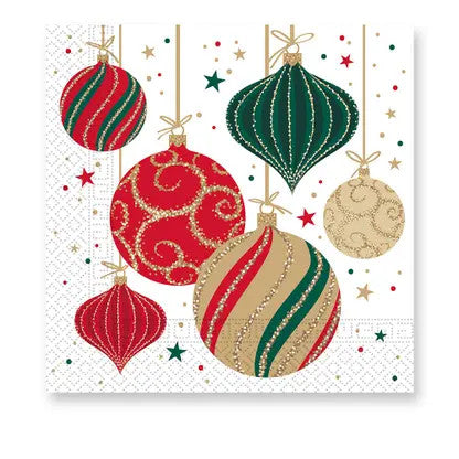 Коледа Decorative Топкаs i napkin 20 части 33x33 см