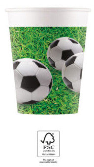Футболна топка Soccer Field paper cup 8 части 200 ml FSC