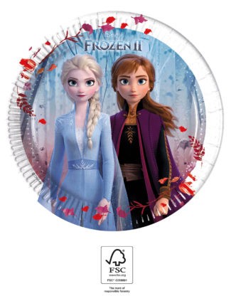 Дисни Замръзналото Кралство Leaf пластамасова чиния 8 части 20 см FSC