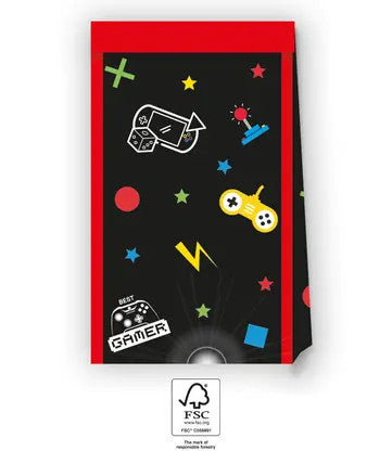 Gamer Gaming Парти paper bag 4 части FSC