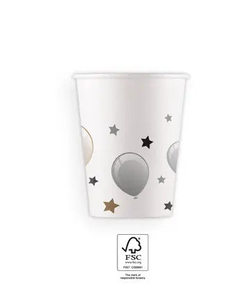 Честит Рожден ден Milestone Честит Рожден ден paper cup 8 части 200 ml FSC