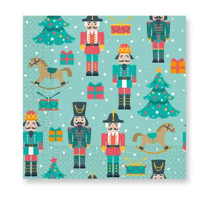 Коледа Nutcracker i napkin pack of 20 33x33 см