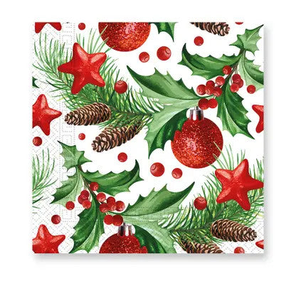 Коледа Pinecones i napkin 20 части 33x33 см