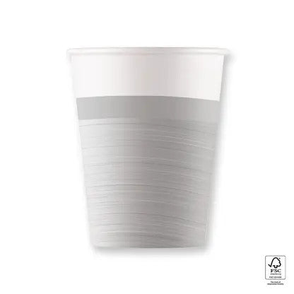 Цвят Next Generation Сребро paper cup комплект от 8, 200 ml FSC