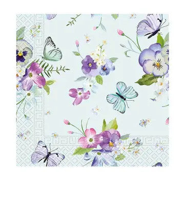 Пеперуда Turquoise napkin 20 части 33x33 см FSC