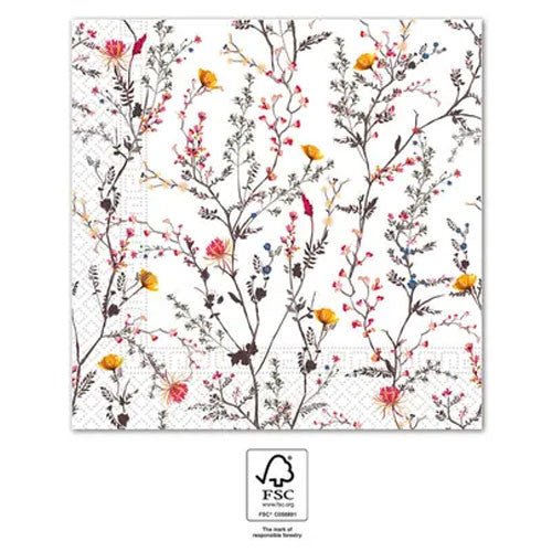 Цвят Modern Branches napkin 20 части 33x33 см FSC