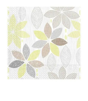Цвете Foliage Leaf napkin 20 части 33x33 см