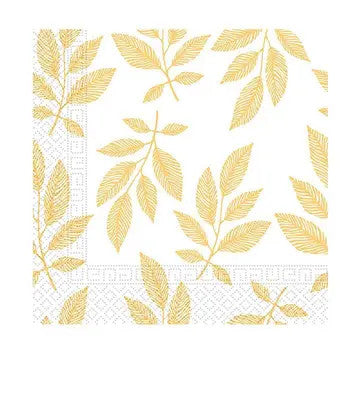 Цвете Orange Leaves Leaf napkin pack of 20, 33x33 см
